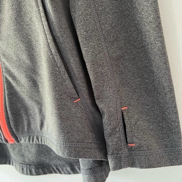 Gray Reebok Zip Up Sweatshirt XS - Picture 4 of 10